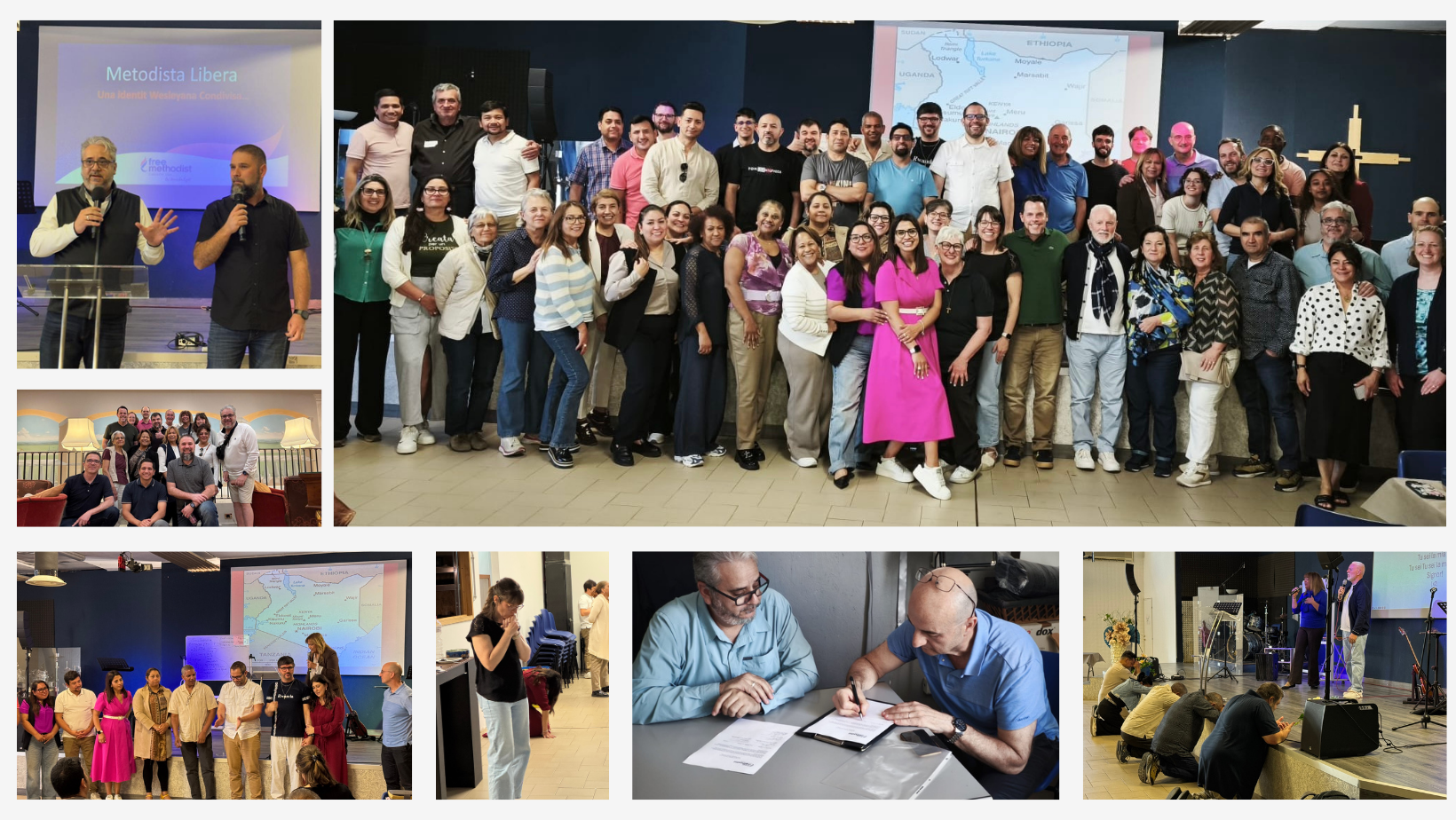 Signing of Agreement in Italy