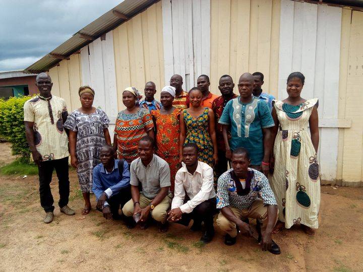 Church group in Ivory Coast
