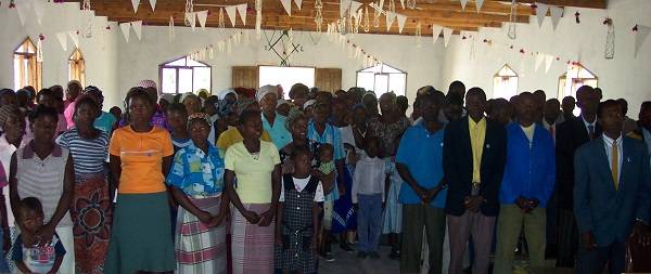 Church group in Mozambique