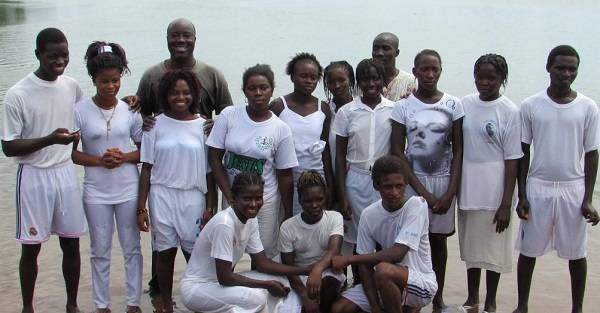 Baptisms in Guinea Bissau